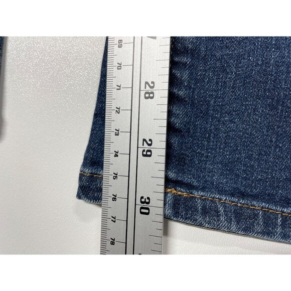 Lauren Ralph Lauren Women's Heritage Jean Size 12 Classic Straight Leg Dark Wash - Picture 9 of 12